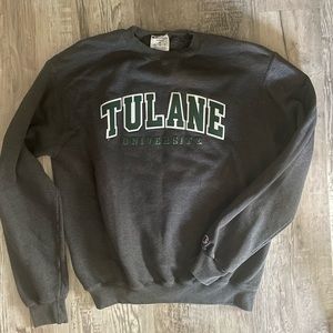 Tulane University Grey Champion Crewneck